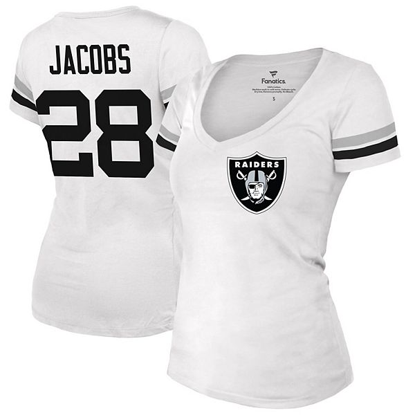 Women's Fanatics Branded Josh Jacobs Black Las Vegas Raiders Player Icon  Name & Number Pullover Hoodie