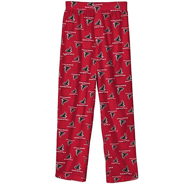 Youth Red Atlanta Falcons Team Color Pajama Pants