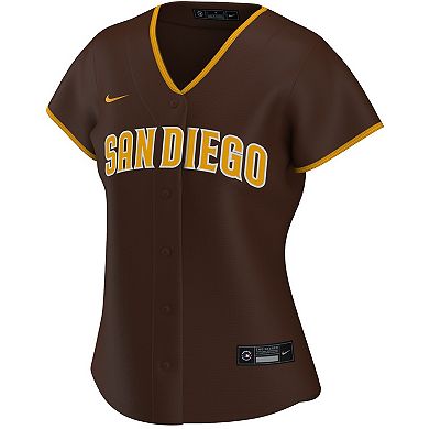 Women's Nike Fernando Tatís Jr. Brown San Diego Padres Road Replica Player Jersey