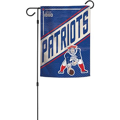 New England Patriots WinCraft 2-Sided 12'' x 18'' Garden Flag