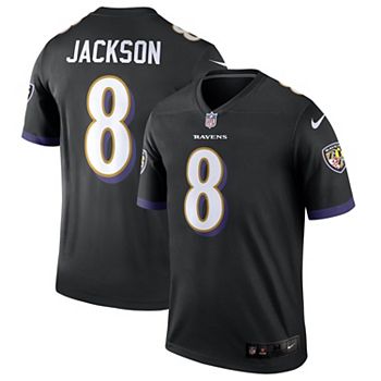 Baltimore Ravens MVP Lamar Jackson Nike Jersey Mens Size Large Black Madden  for sale online