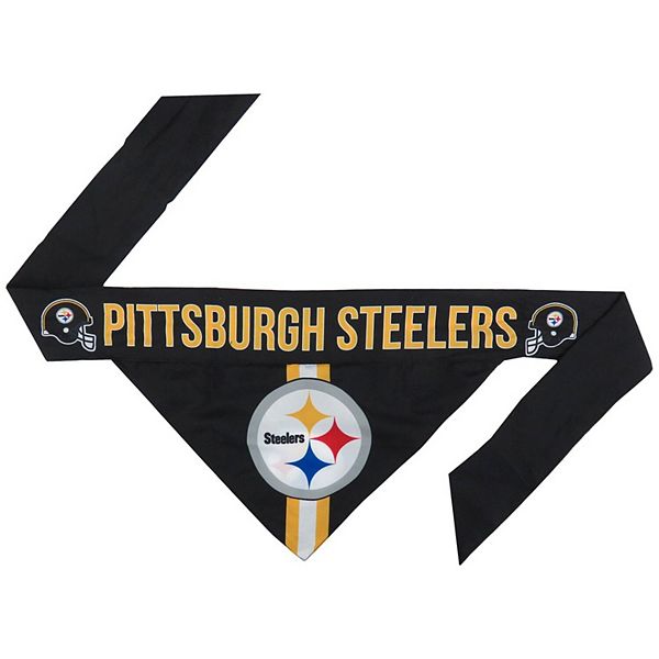 Zubaz X Pets First NFL Pittsburgh Steelers Reversible Bandana For Dogs –  Fanletic