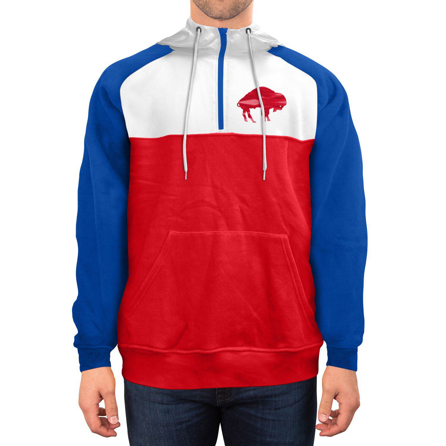 buffalo bills throwback hoodie