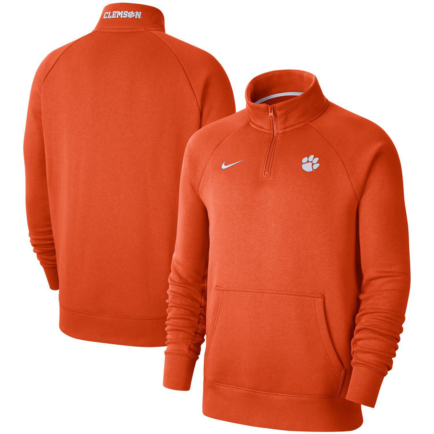 clemson men's quarter zip