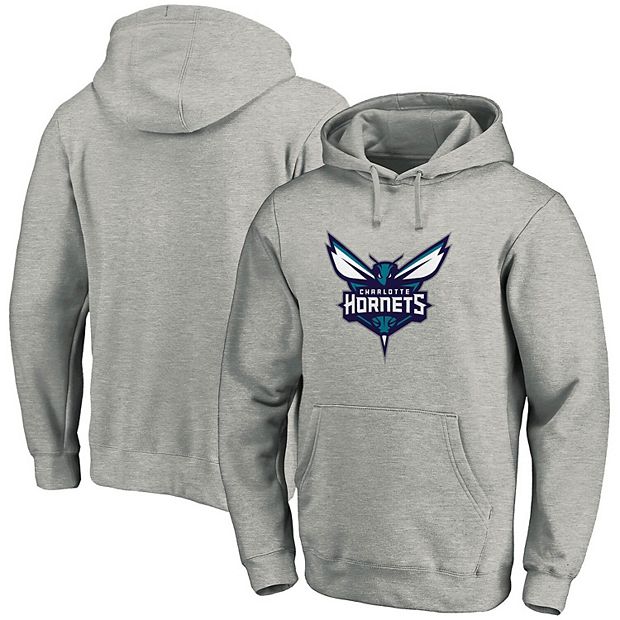 Charlotte Hornets Fanatics Branded Mono Logo Graphic Long Sleeve T-Shirt -  Mens