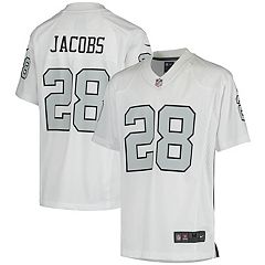 Youth Mitchell & Ness Bo Jackson Black/Silver Las Vegas Raiders Split Legacy Jersey Size: Large