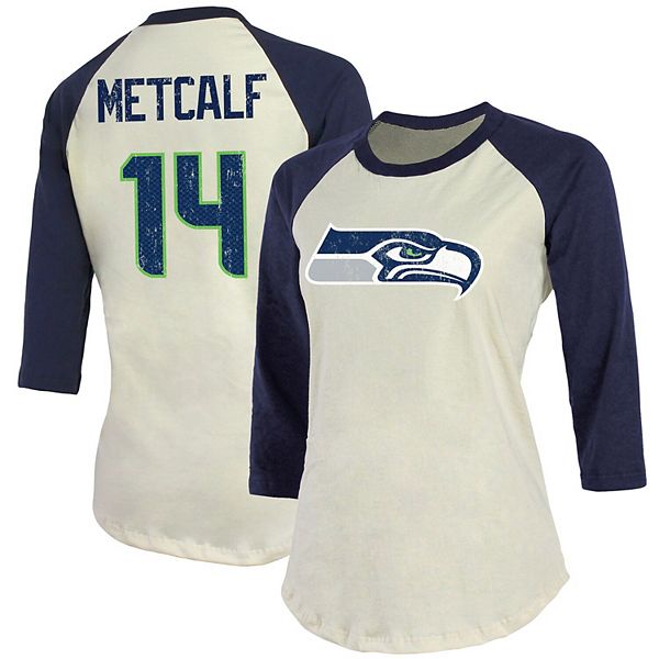 Men's Nike DK Metcalf College Navy Seattle Seahawks Player Graphic T-Shirt