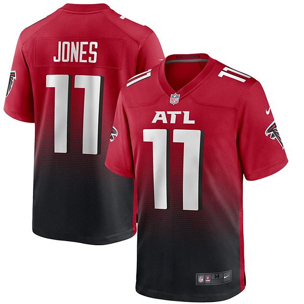 Men's Nike Julio Jones Red Atlanta Falcons 2nd Alternate Game Jersey