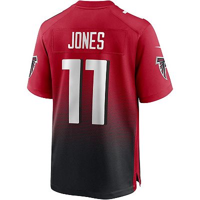 Men s Nike Julio Jones Red Atlanta Falcons 2nd Alternate Game Jersey