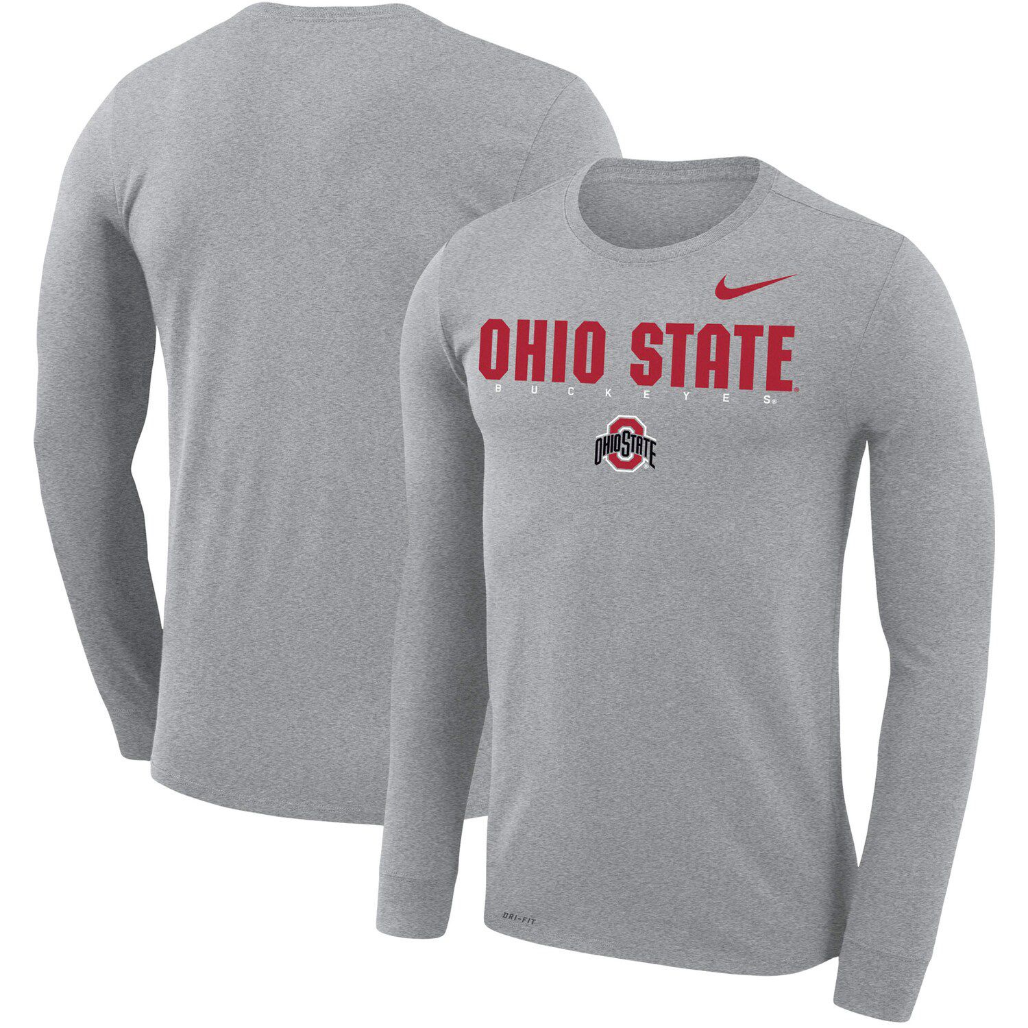 nike ohio state long sleeve shirt