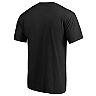 Men's Fanatics Branded Black Miami Heat Hardwood Logo T-Shirt