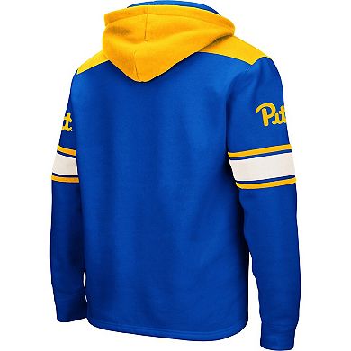 Men's Colosseum Royal Pitt Panthers 2.0 Lace-Up Pullover Hoodie