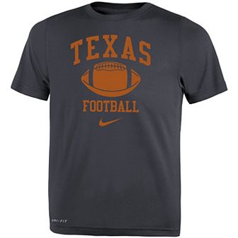 Toddler Nike Anthracite Texas Longhorns Team Retro Lockup Legend Performance T-Shirt