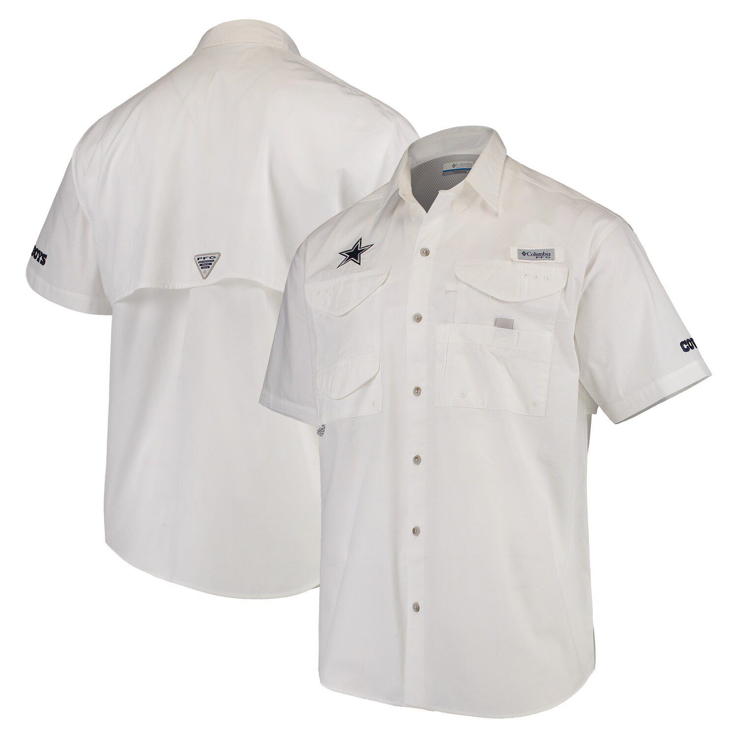 men's columbia dallas cowboys shirt