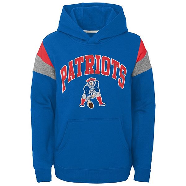 NEW ENGLAND PATRIOTS Men's Pat Patriot Throwback Critical Victory Hoodie |  idusem.idu.edu.tr
