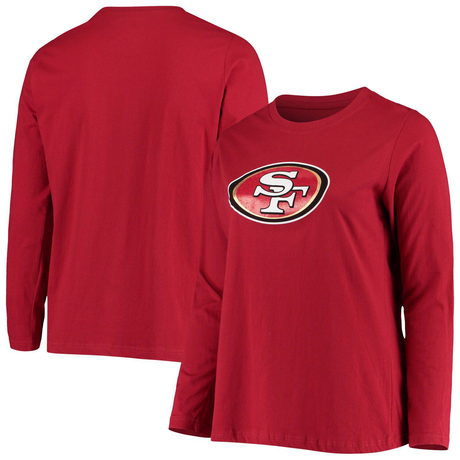 plus size womens 49ers shirts