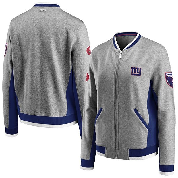 New York Giants Full-Zip Jacket, Pullover Jacket, Giants Varsity Jackets