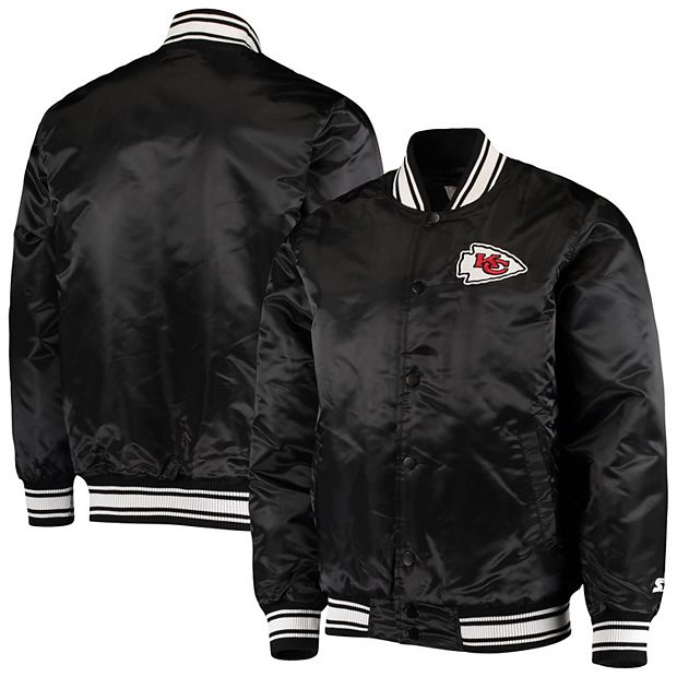 Bomber Starter Satin Kansas City Chiefs Jacket - HJacket