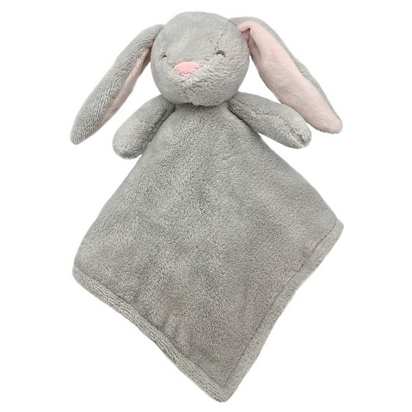 Baby Carter's Grey Bunny Cuddle Plush Blanky