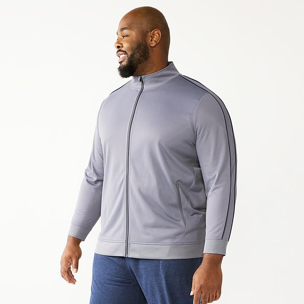 Big & Tall Tek Gear® Tricot Full-Zip Jacket