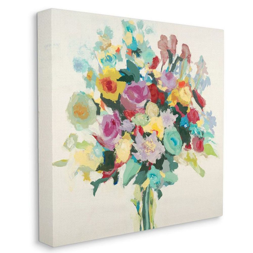 Stupell Home Decor Spring Floral Bouquet Canvas Wall Art