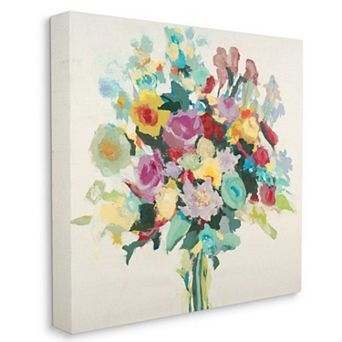 Stupell Home Decor Spring Floral Bouquet Canvas Wall Art