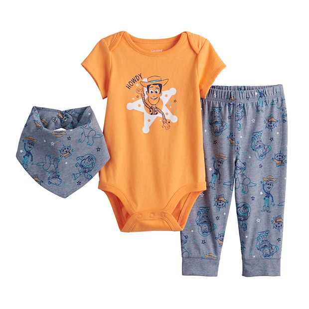 Baby Girl Jumping Beans® Graphic Bodysuit, Leggings & Headband Set