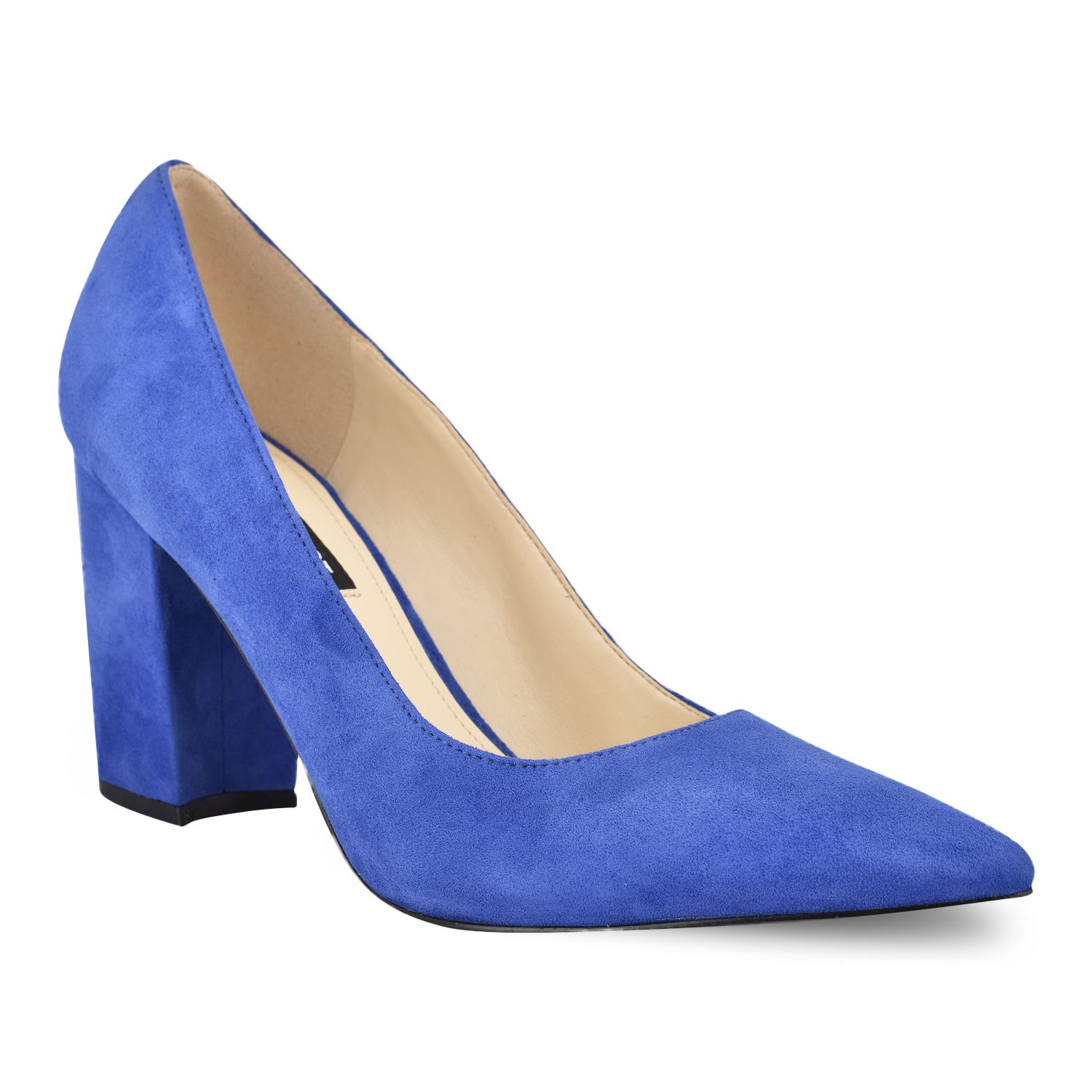 nine west blue pumps