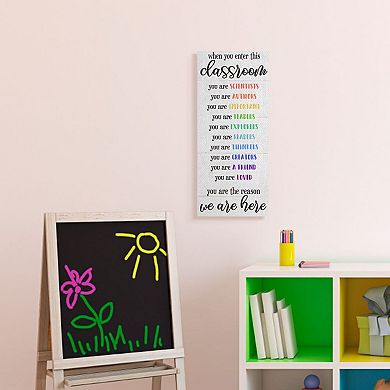 Stupell Home Decor Types of Students Canvas Wall Art