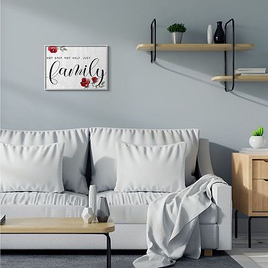 Stupell Home Decor Extended Family Is Family Home Framed Wall Art