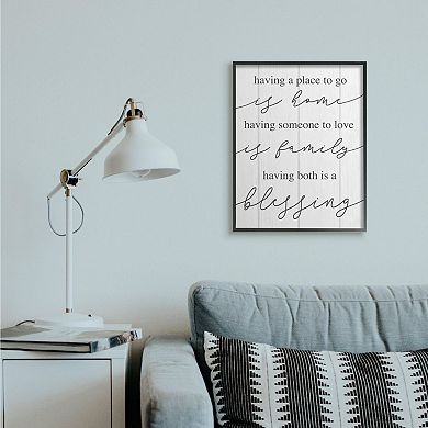 Stupell Home Decor Finding Home and Family Framed Wall Art
