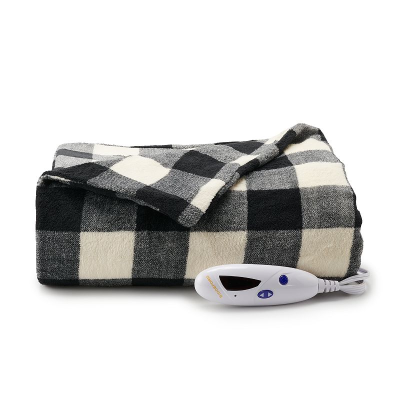 58799381 Biddeford Electric Heated Microplush Throw Blanket sku 58799381