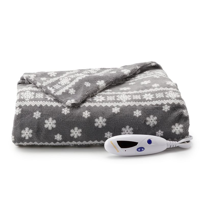 42968135 Biddeford Electric Heated Microplush Throw Blanket sku 42968135