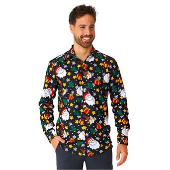 Men's Suitmeister Christmas Trees Shirt
