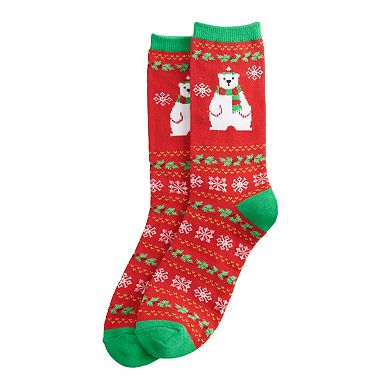 Women's Holiday Crew Socks