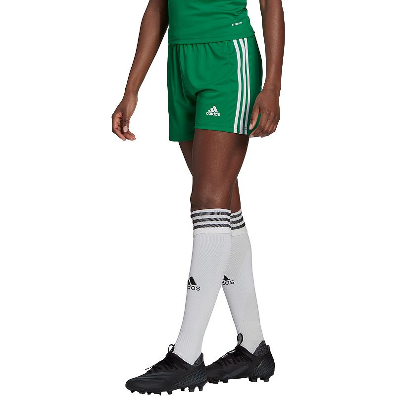 Womens adidas Squadra Soccer Shorts, Size: XS, Green