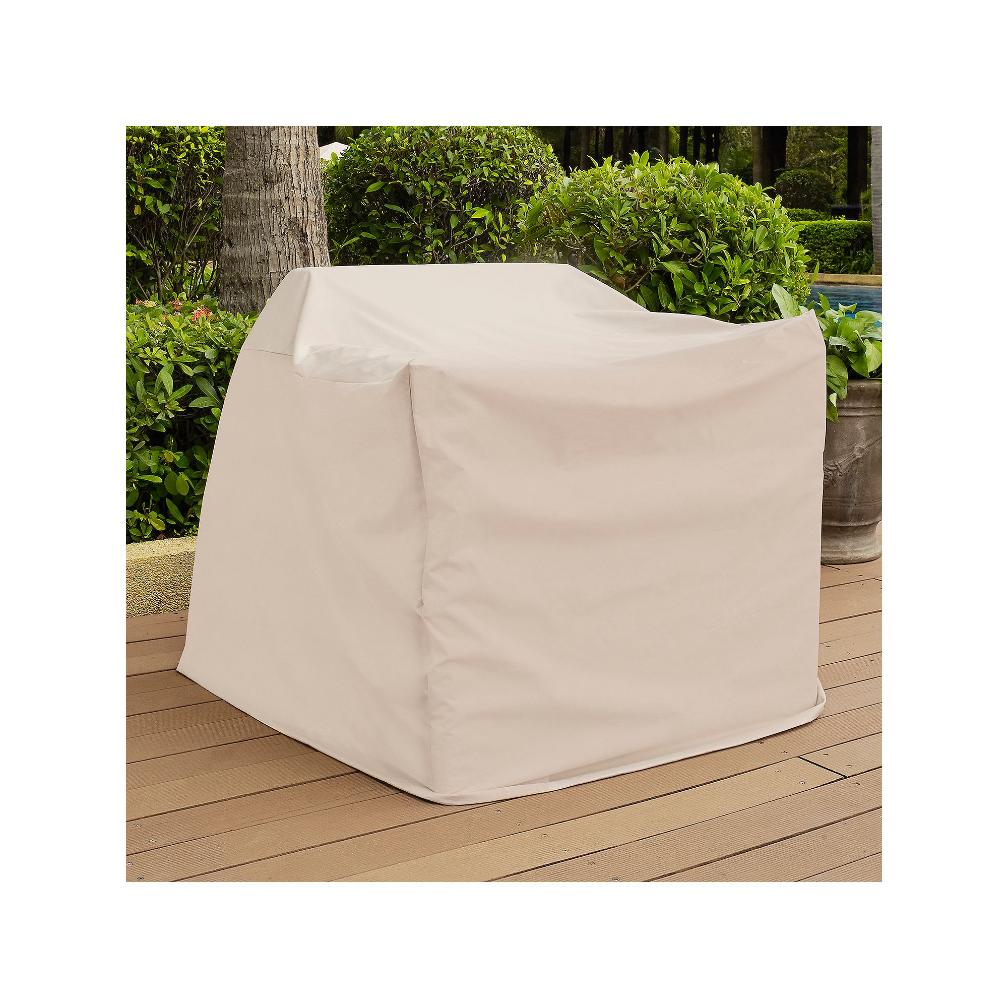 Crosley Outdoor Chair Furniture Cover, Beige