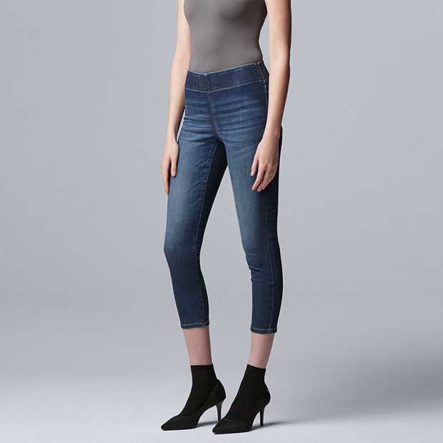 Vera Wang Pull Up Jeans/Leggings