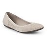 Sonoma Goods For Life® Sesame Women's Knit Ballet Flats