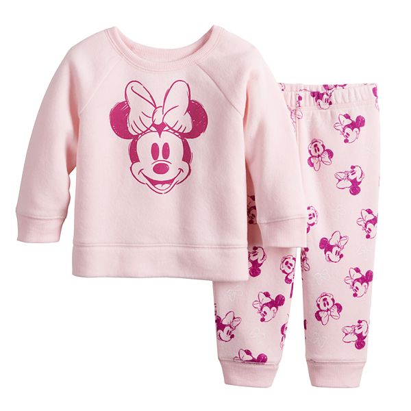 Details about   Minnie Mouse Disney 3T or 4T Red Pajama Fleece Top Sweatshirt Sweater Girls NWT 