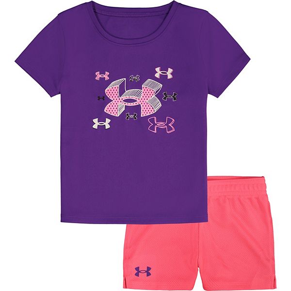 Girls 4-6x Under Armour Graphic Tee & Shorts Set
