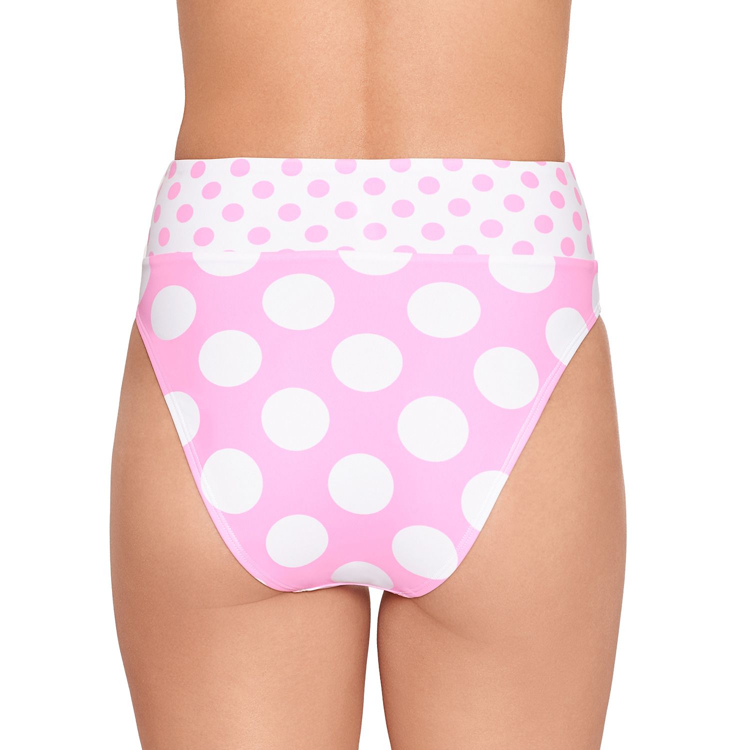 Haut De Bikini SO Junior Avec Armatures Et Rembourrage - Taille XS Ou XL - Motif Pois Rose
