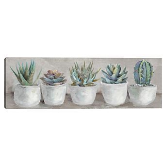 Masterpiece Potted Gems Canvas Wall Art