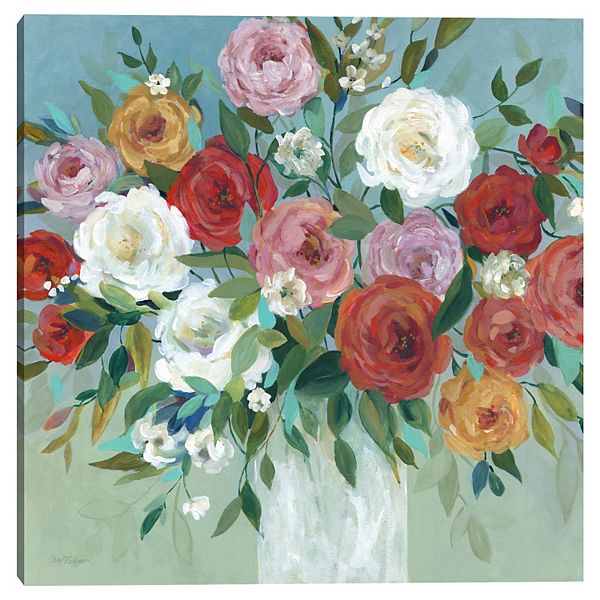 Fine Art Canvas Rose Variety Canvas Wall Art