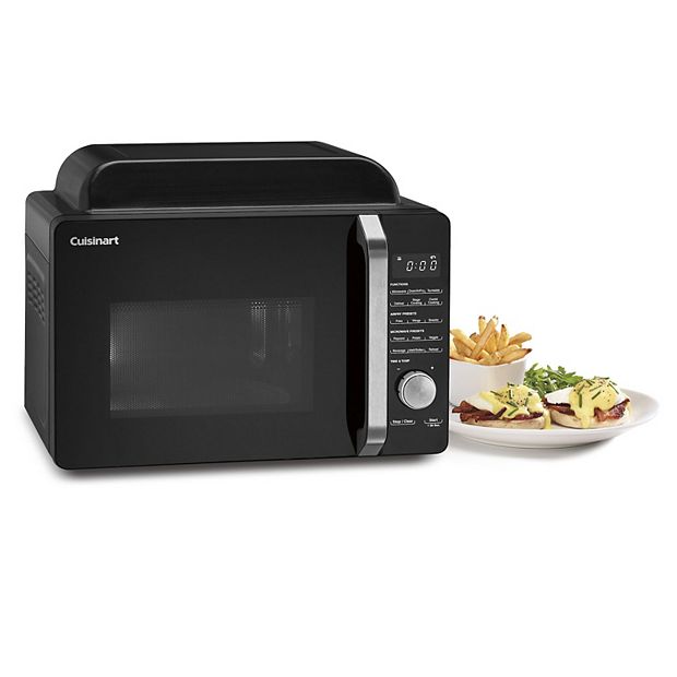 Cuisinart 0.9 Cu. Ft. 3-In-1 Microwave Air Fryer Oven in Black