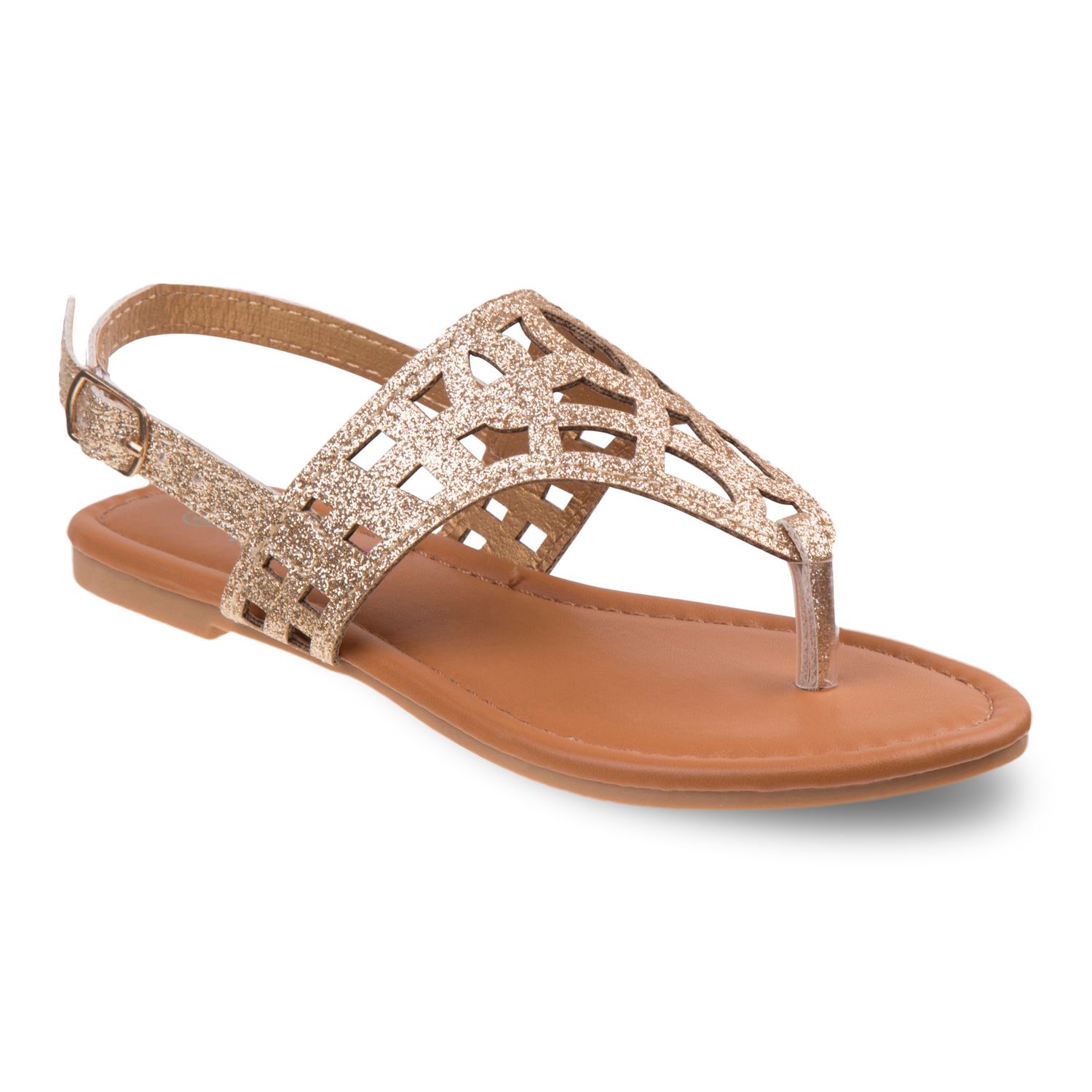 kohls glitter sandals