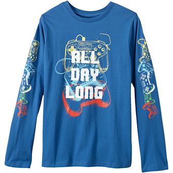 Boys 2-20 Lands' End Long Sleeve Graphic Tee