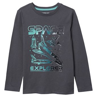 Boys 2-20 Lands' End Long Sleeve Graphic Tee