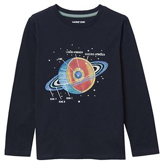 Boys 2-20 Lands' End Long Sleeve Graphic Tee