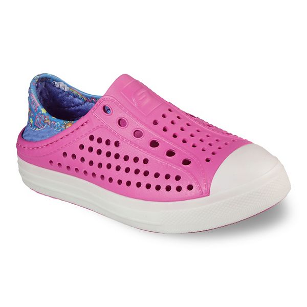 Skechers® Foamies Guzman Flash Girls' Light-Up Water Shoes